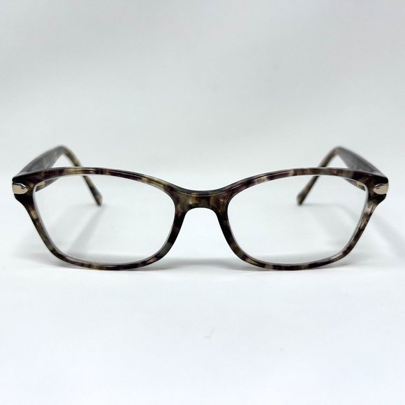 COACH Eyeglasses HC 6065 5287 Frames Confetti Light Brown Square 51 [] 17 135 - Picture 2 of 10
